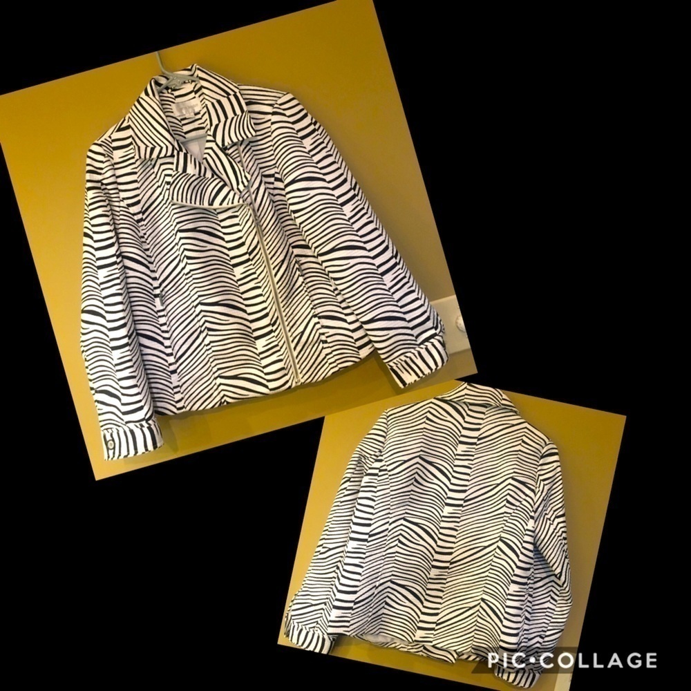 Erin London Zebra Jacket